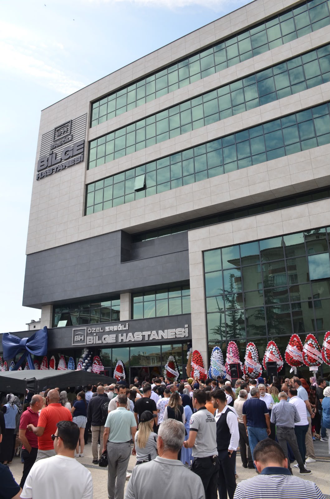 EREĞLİ ÖZEL BİLGE HASTANESİ YOĞUN KATILIMLA HİZMETE AÇILDI