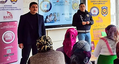 Karaman'da Aile İçi İletişim Eğitimi Verildi