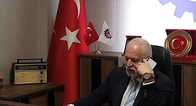 Öz Metal İş Sendikası Genel Başkanı Yalçın ÇETİN Bayrağımıza Yapılan Hain Saldırıyı Şiddetle Kınadi