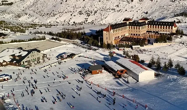 Davraz'da Kar Kalınlığı 86 Santimetreye Ulaştı