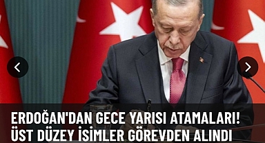 Cumhurbaşkanı Erdoğan imzaladı! Kritik kurumlarda yeni atamalar
