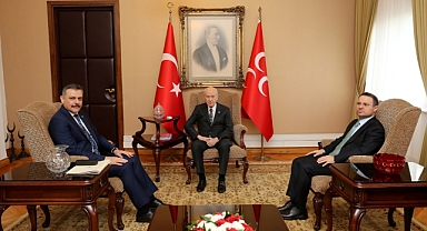 Bakan Çiftçi ve Bakan Gürlek'ten MHP Lideri Devlet Bahçeli'ye ziyaret