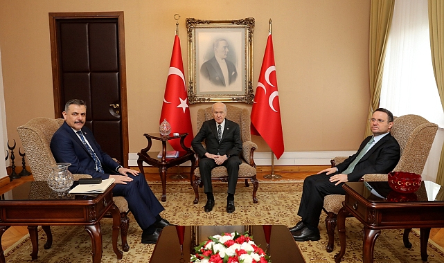 Bakan Çiftçi ve Bakan Gürlek'ten MHP Lideri Devlet Bahçeli'ye ziyaret