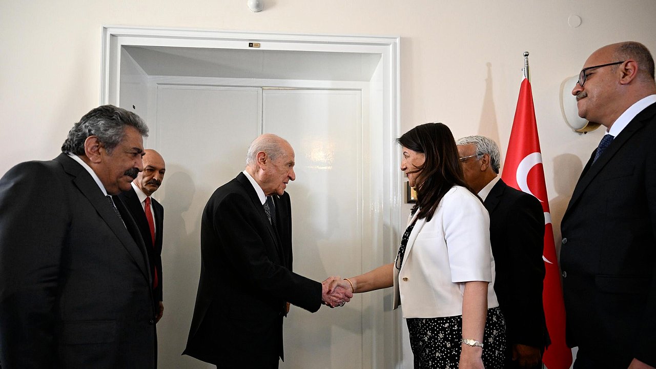 MHP Lideri Devlet Bahçeli, DEM Parti heyetini kabul etti