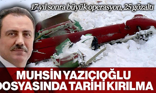 Muhsin Yazıcıoğlu'nun Dosyasında Tarihi Kırılma! Akın Gürlek Duyurdu: 17 Yıl Sonra Büyük Operasyon, 25 Gözaltı