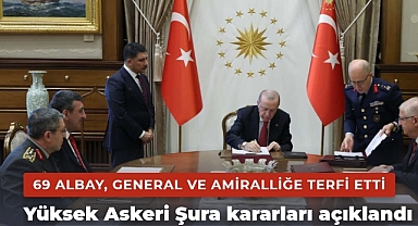 Yüksek Askeri Şura kararları açıklandı